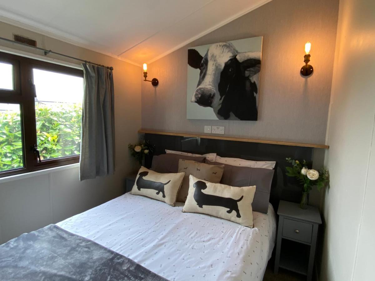 Rew Farm Country & Equestrian Accommodation - Sunrise Lodge เมลค์แชม ภายนอก รูปภาพ